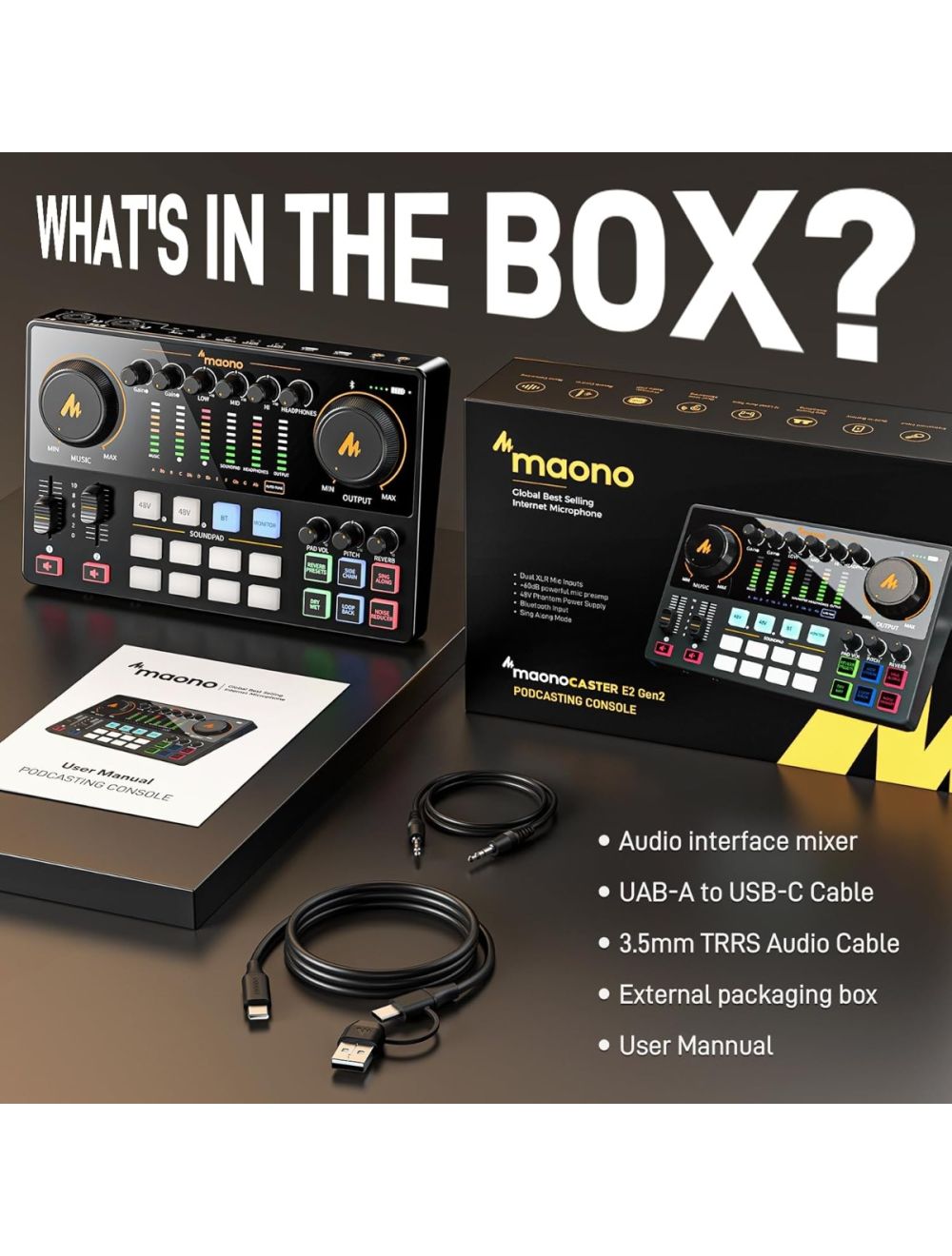 Maonocaster AME2 Integrated Audio Production Studio | MAONO