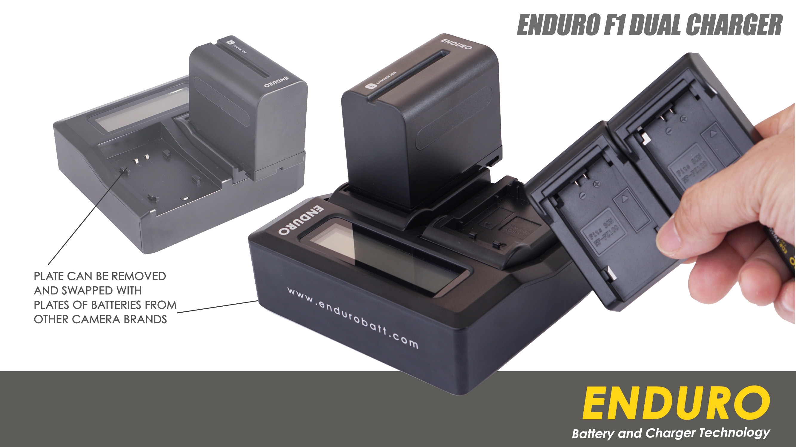 Enduro F1 Fast Dual Charger
