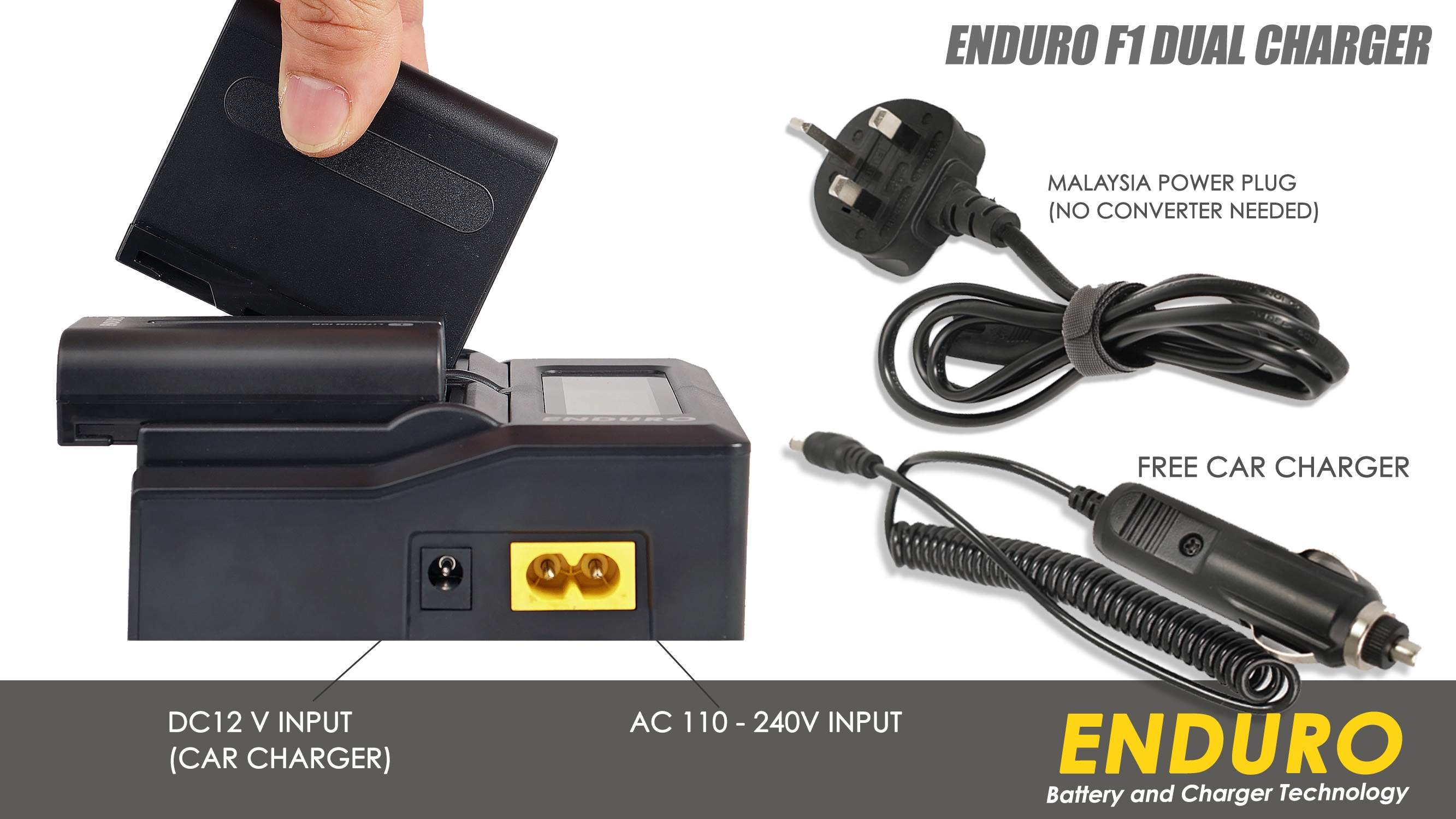 enduro f1 fast dual charger