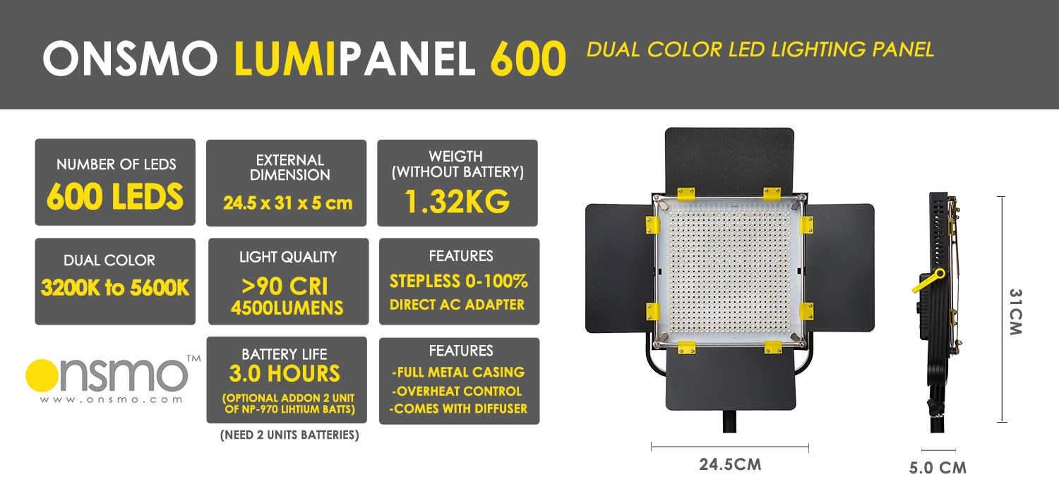 Onsmo Lumipanel 600